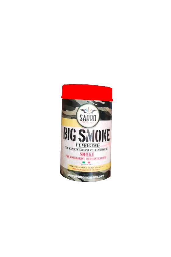 FUMOGENO A BARATTOLO ROSSO...