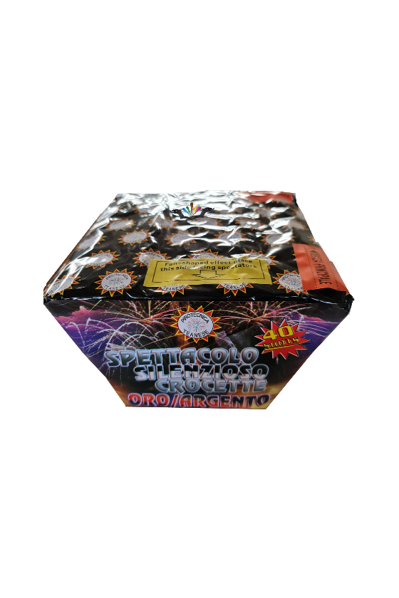 SPETTACOLO SILENZIOSO CROCETTE ORO/ARGENTO 40 COLP