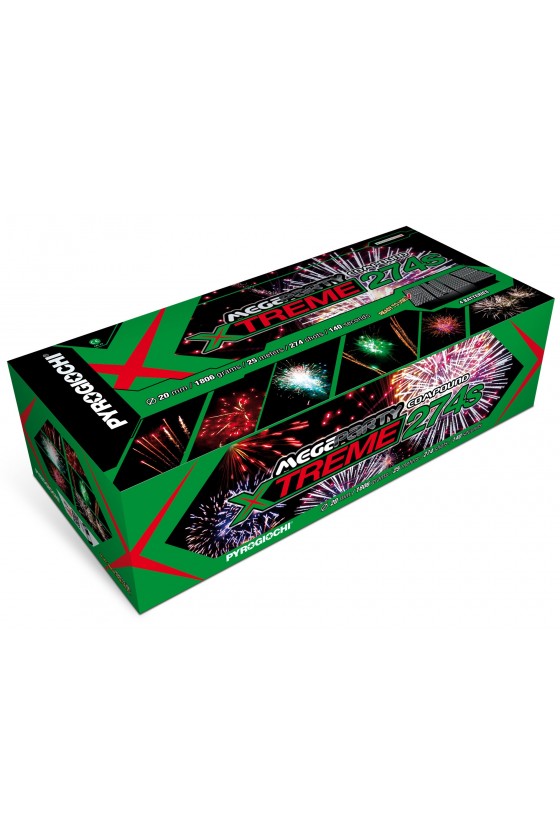 MEGAPARTY EXTREME 274 COLPI PYROGIOCHI