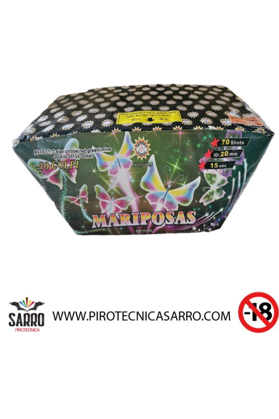 MARIPOSAS 70 COLPI TEANESE