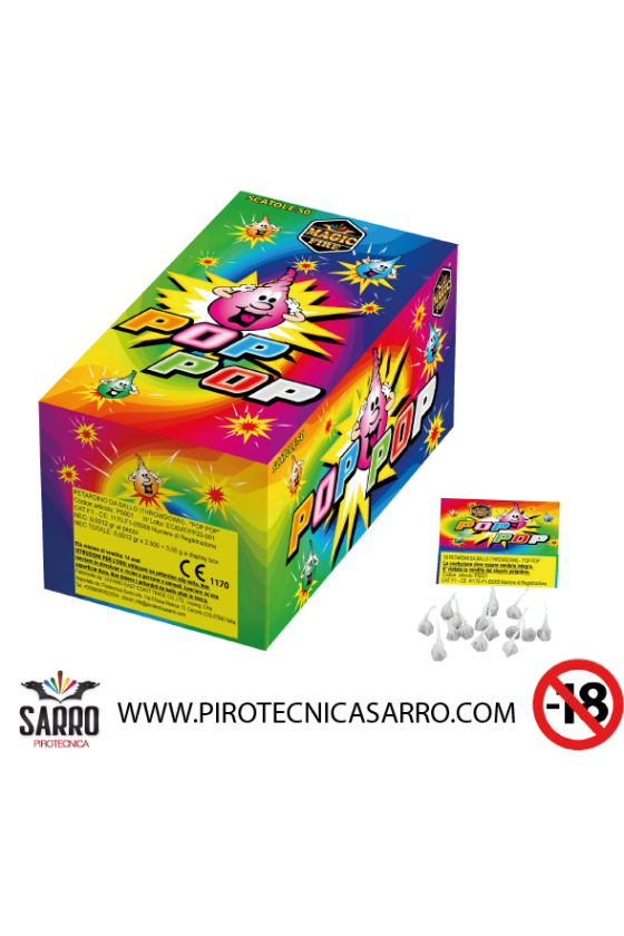 POP POP 25 PEZZI MAGIC FIRE