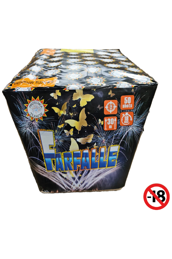 FARFALLE 50 COLPI TEANESE