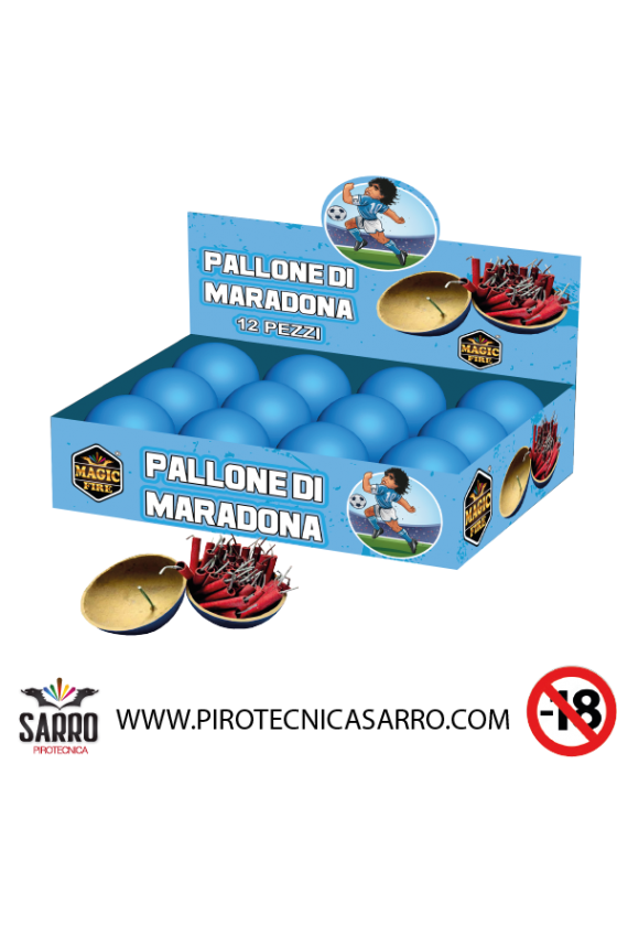 PALLONE DI MARADONA MAGIC FIRE