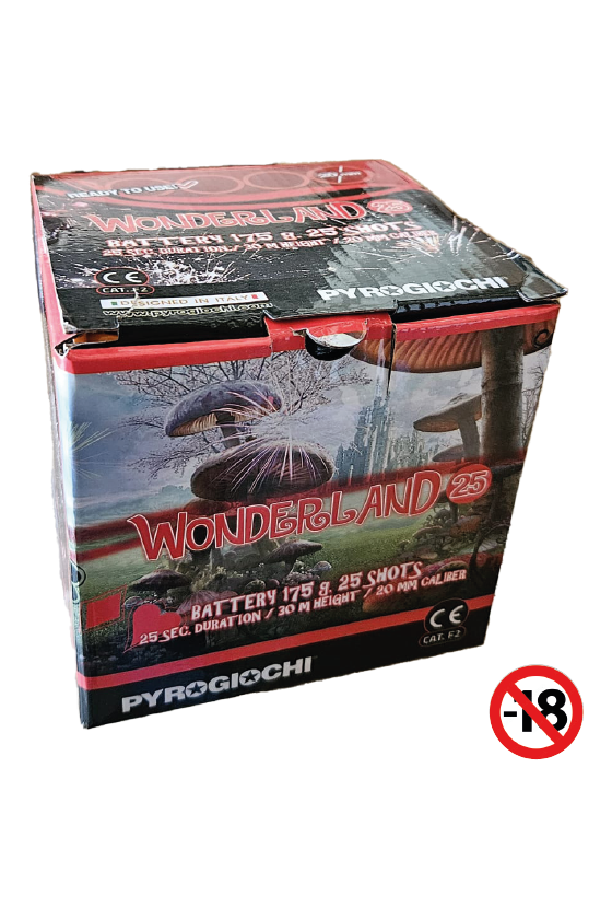 WONDERLAND 25 COLPI PYROGIOCHI