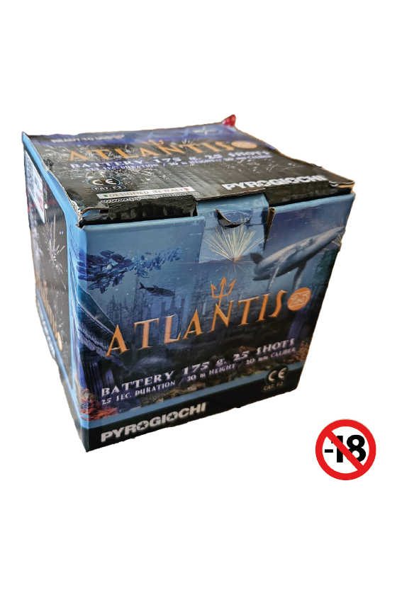 ATLANTIS 25 COLPI PYROGIOCHI