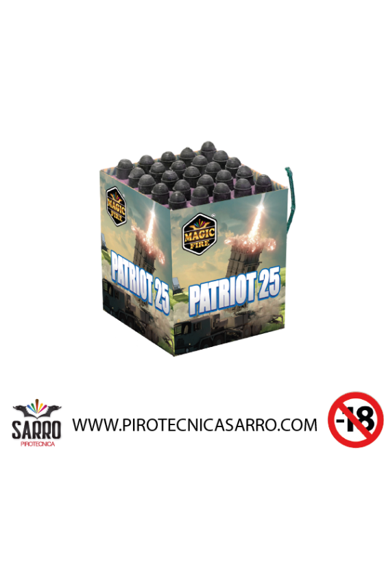 PATRIOT 25 COLPI 4 PEZZI...
