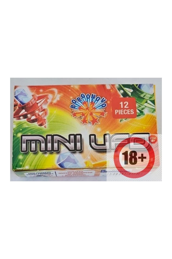 MINI UFO 12 PEZZI BORGONOVO