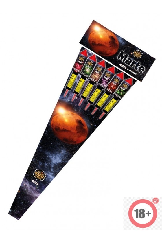 RAZZI MARTE 6 PEZZI MAGIC FIRE