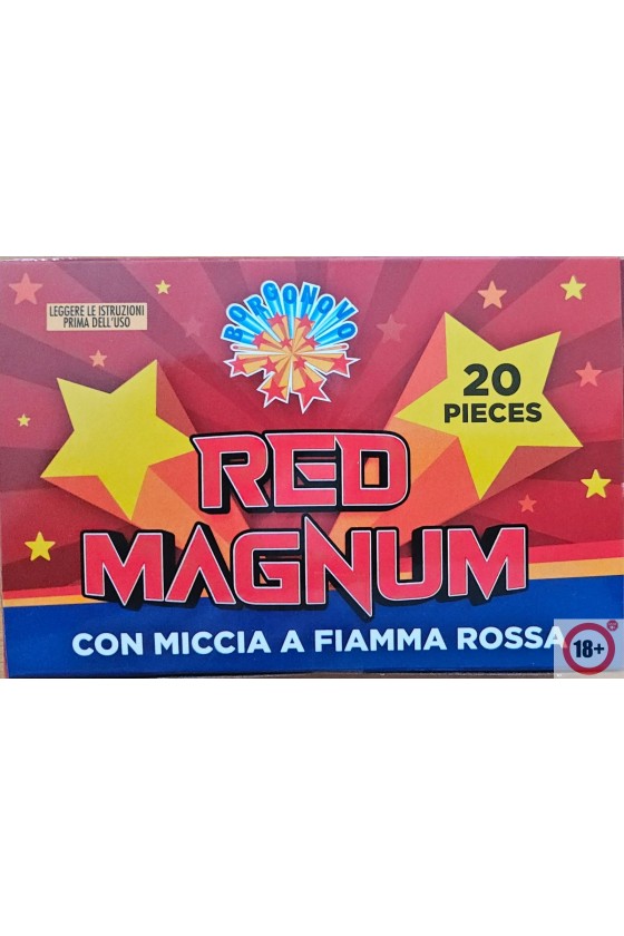 RED MAGNUM 20 PEZZI BORGONOVO