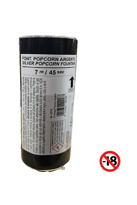 FONTANA POPCORN ARGENTO 7...