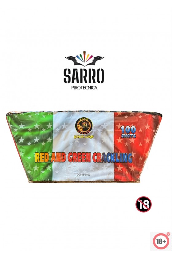 RED AND GREEN CRACKLING 100...