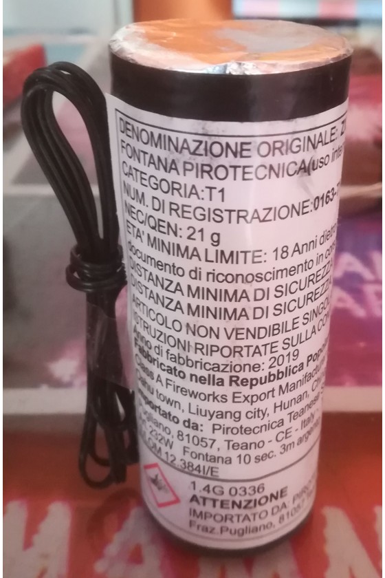 FONTANA FREDDA 10 SECONDI 3 METRI TEANESE
